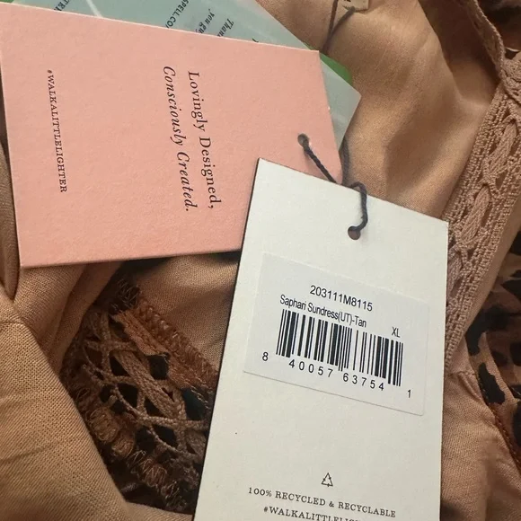 Spell Saphari Sundress NWT XL - Picture 3 of 9